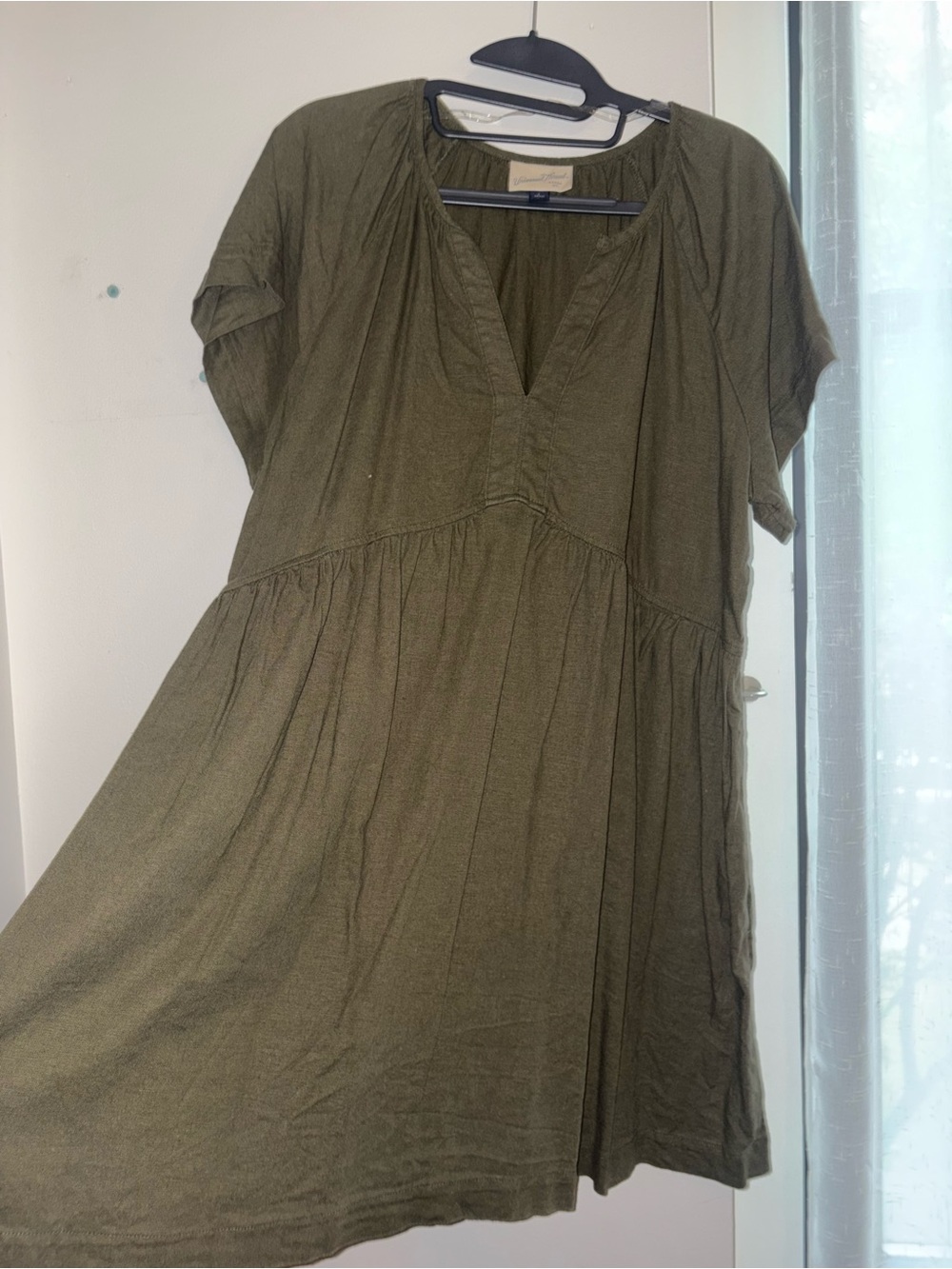 Women's V-Neck Dress Large